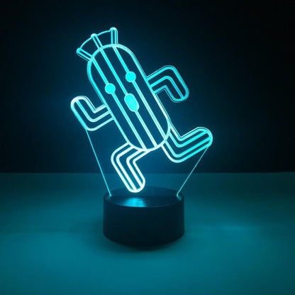 Colorful 3D LED Fantasy Lamp