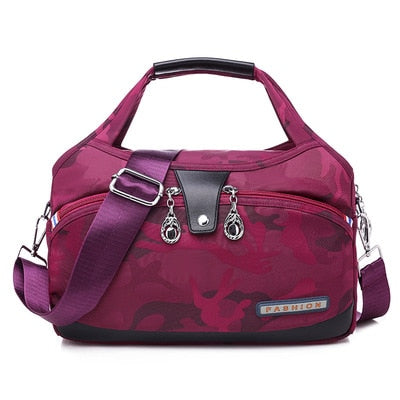 Spacious Water Resistant Crossbody Handbag