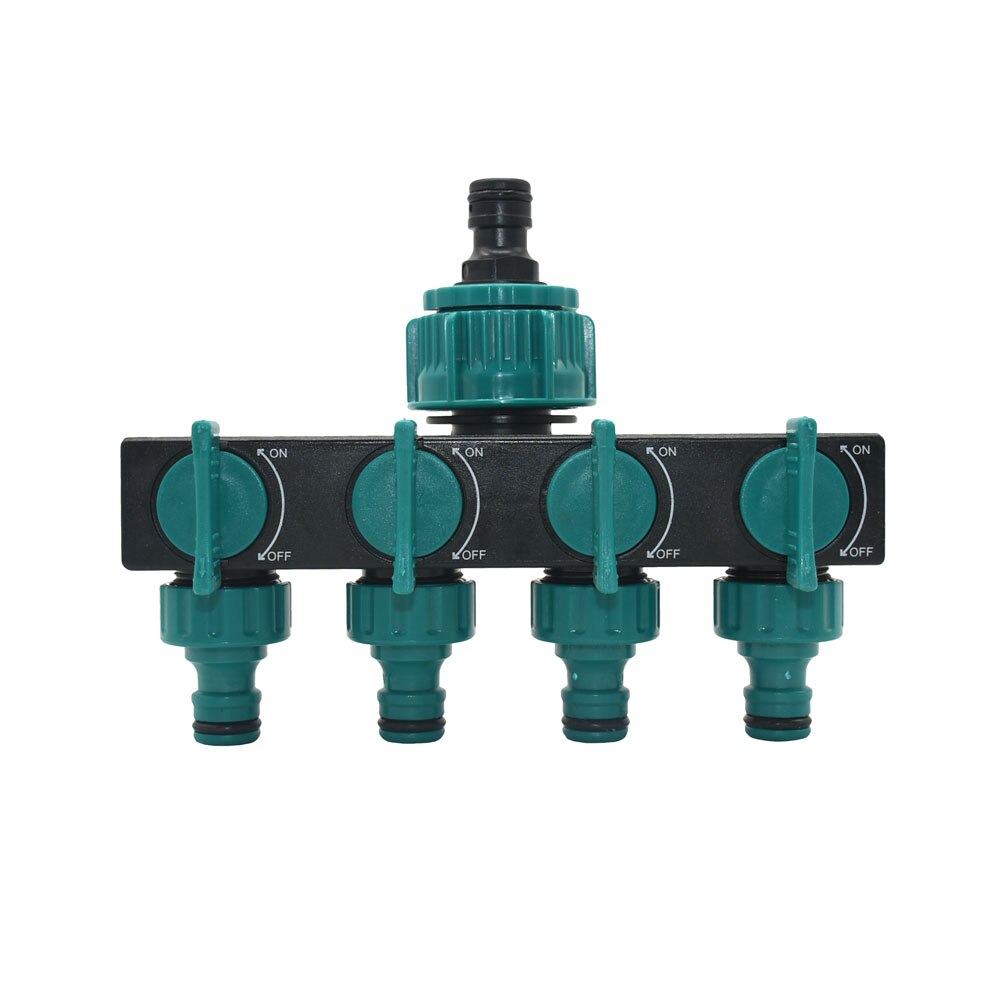 4-Way Outdoor Water Splitter Valve
