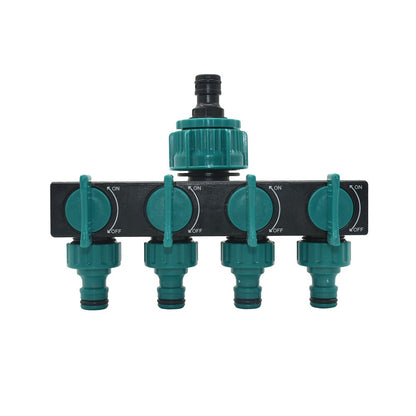 4-Way Outdoor Water Splitter Valve
