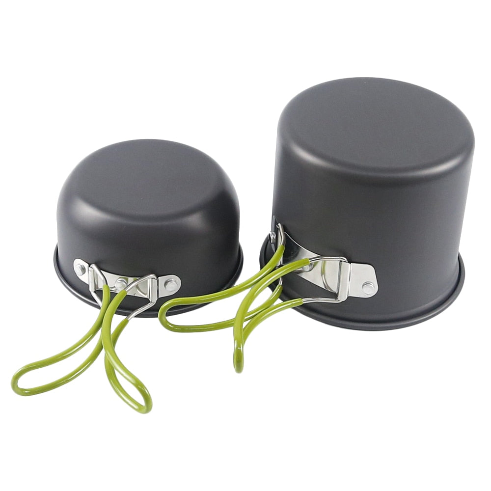 Portable Camping Cookware Travel Kitchen Set