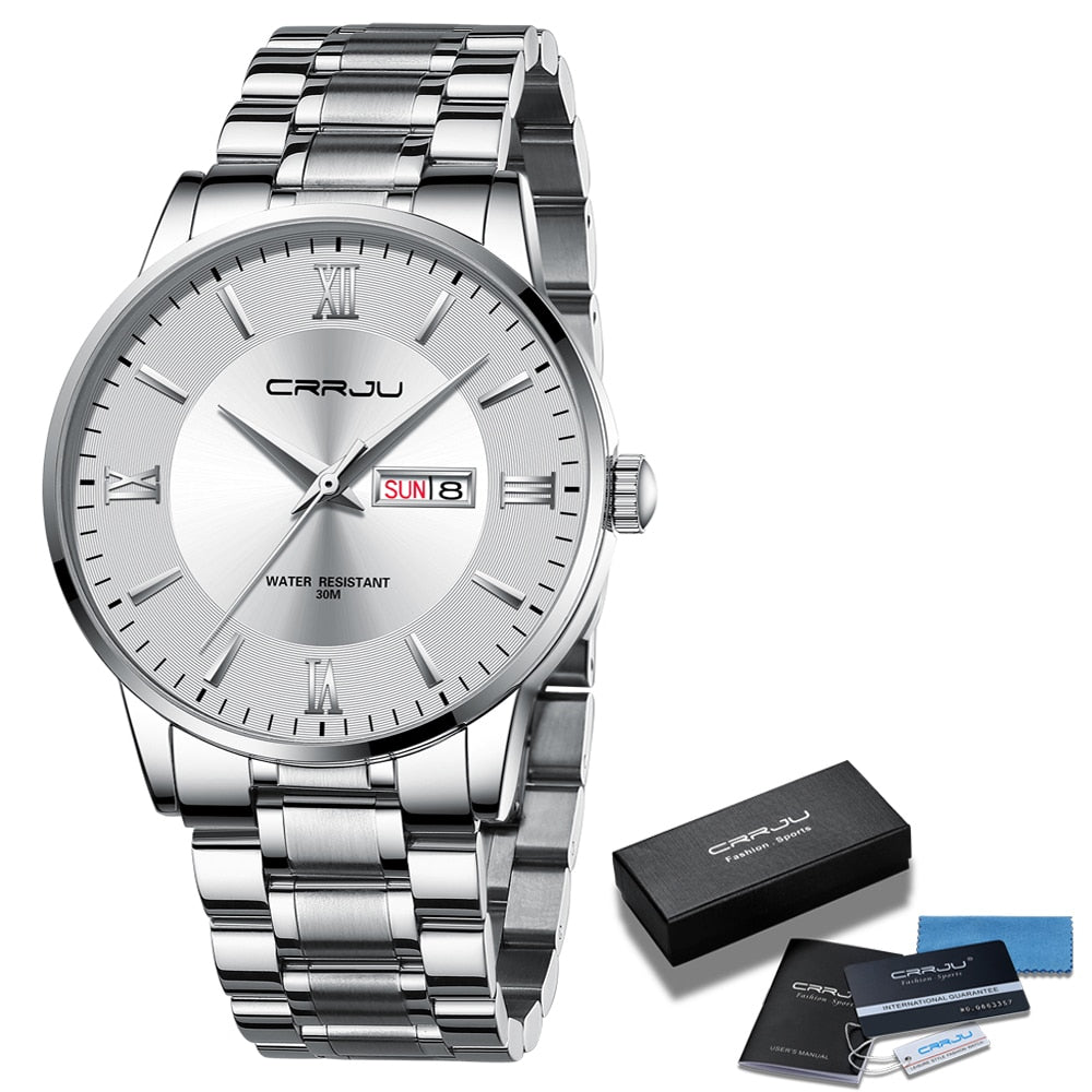Premium Waterproof Quartz Chronograph Watch