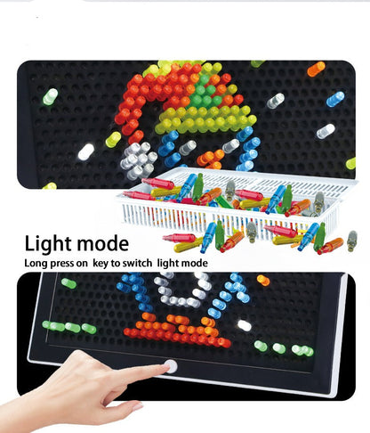 Colorful LED Plug in Night Light Set