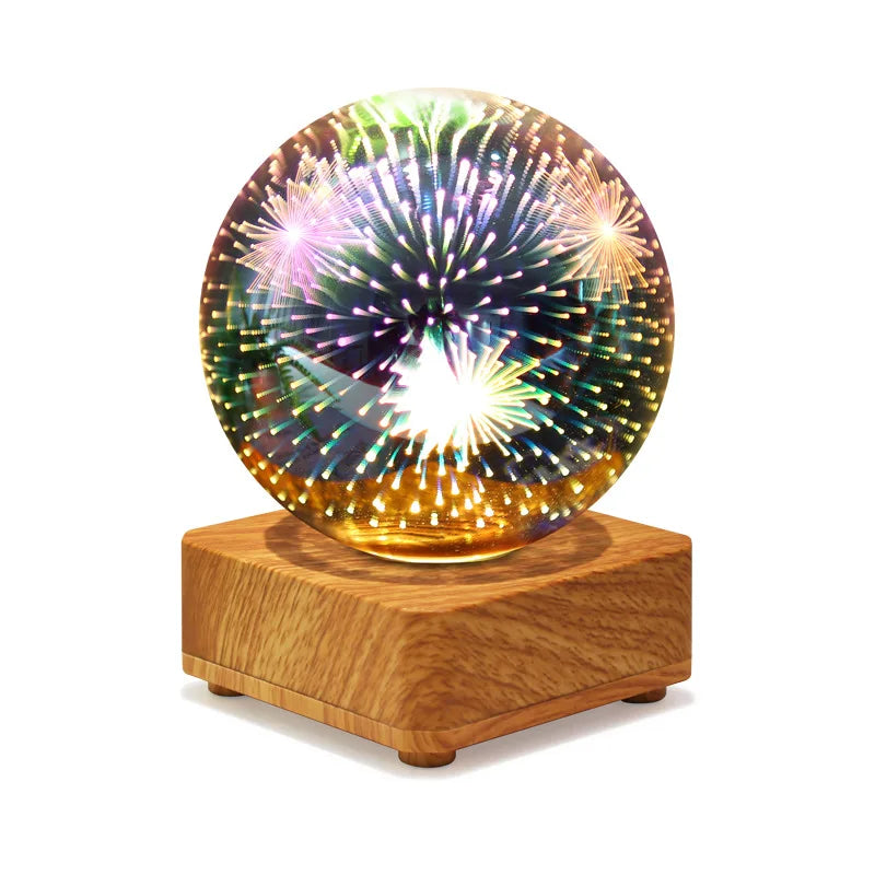 Colorful Star Projector Lamp USB LED Night Light