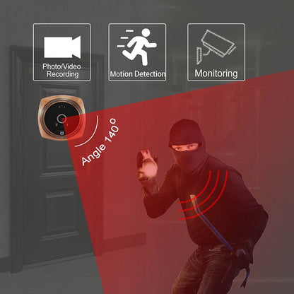 Wireless Motion Detection Door Viewer Camera