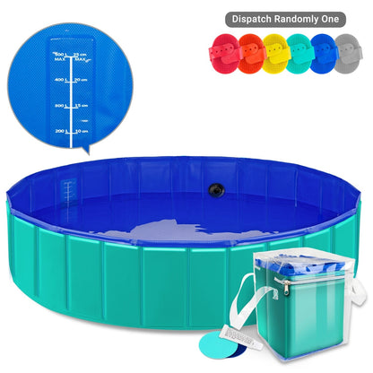 Portable Pet Pool for Kids and Dogs