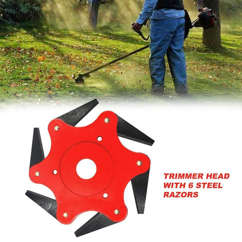 Fesara | 6 Blade Lawn Mower Head for STIHL