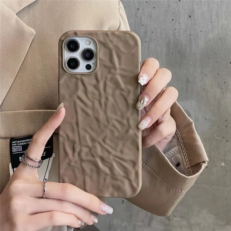 Metallic Design iPhone Phone Cover