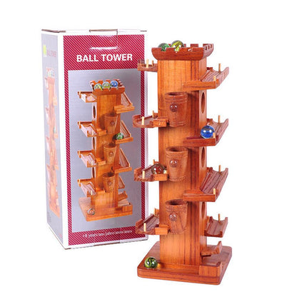 Fun Wooden Puzzle Ball Maze Game - Fesara