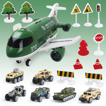 Fun Kids Musical Airplane Toy Playset