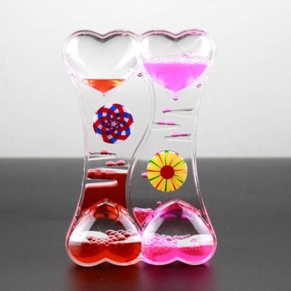 Romantic Double Heart Sand Timer