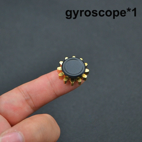 Compact Metal Fidget Toy Spinner