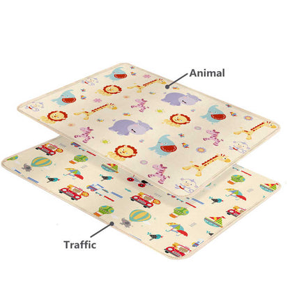 Portable Baby Play Gym with Vibrant Fun Pattern