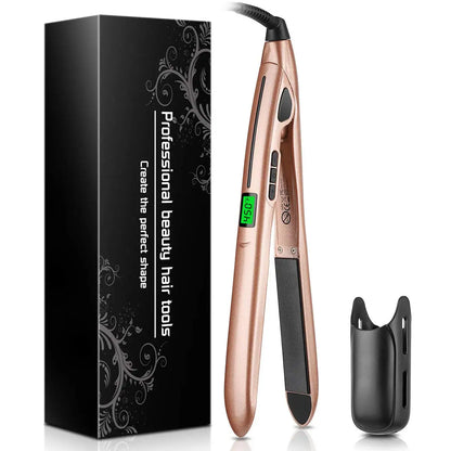Digital Ceramic Hair Styler and Flat Iron with LCD Screen
