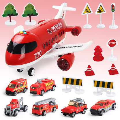 Fun Kids Musical Airplane Toy Playset - Fesara