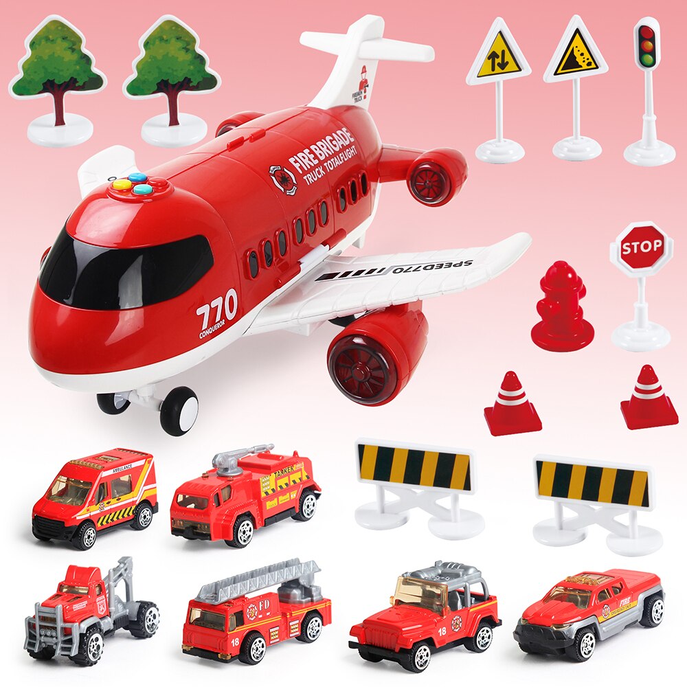 Fun Musical Plane Toy Set for Kids - Fesara