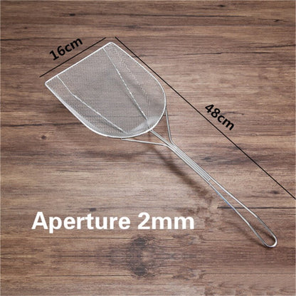 Premium Metal Cooking Strainer Spatula
