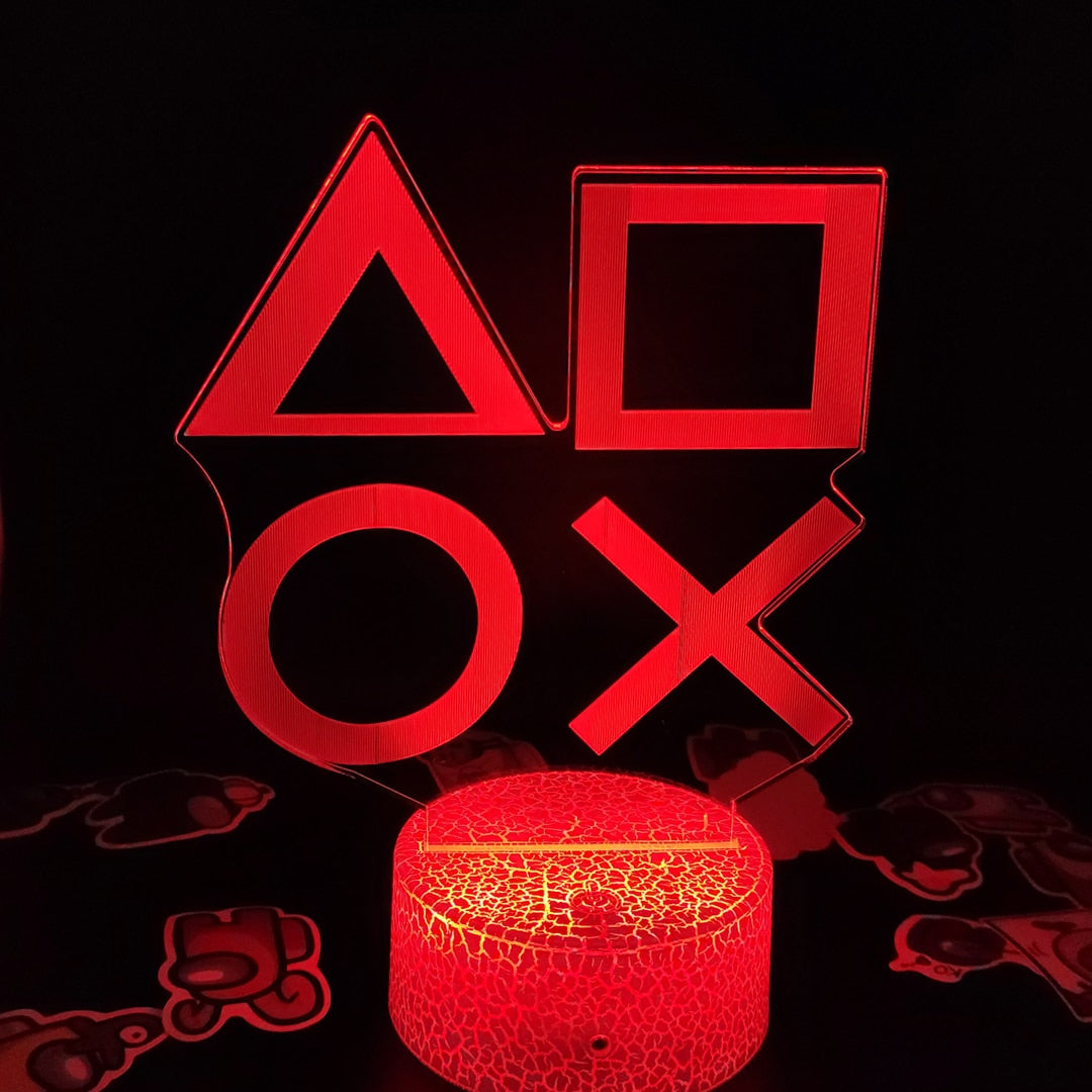 Fesara Cool LED Gaming Bedside Lamp
