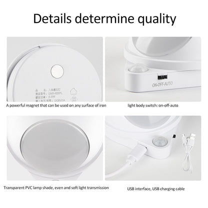 Colorful 360 Spin Water Drop LED Nightlight Lamp