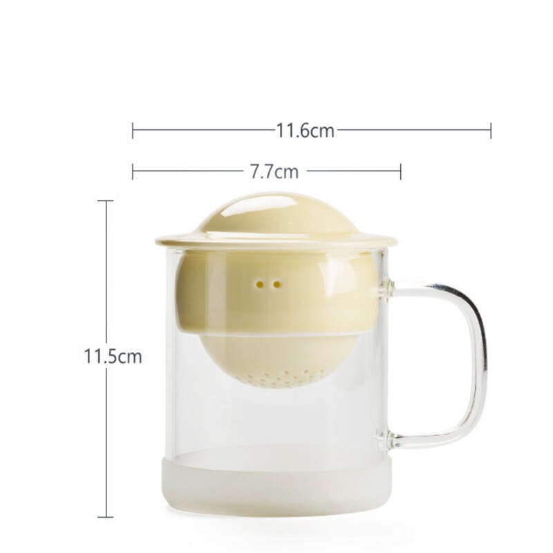 Astronomic Galaxy Ceramic Tea Pot