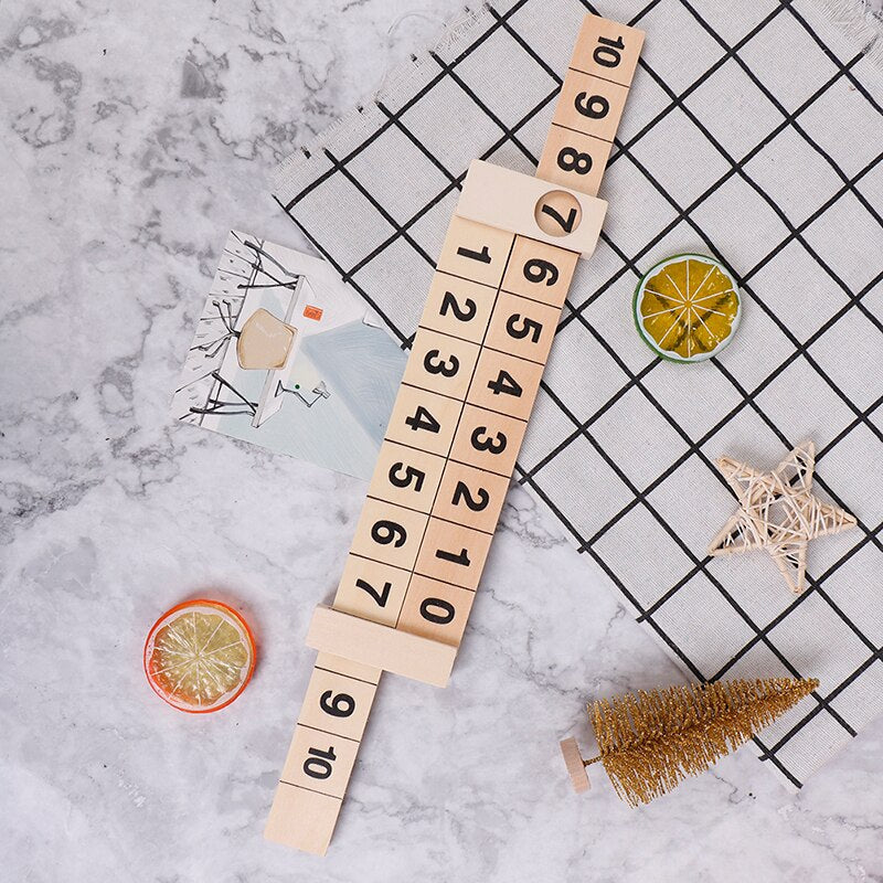 Fun Wooden Math Learning Toy