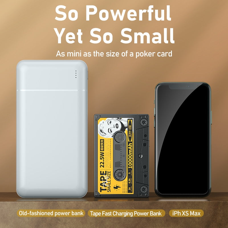 Vintage Music Portable Charger