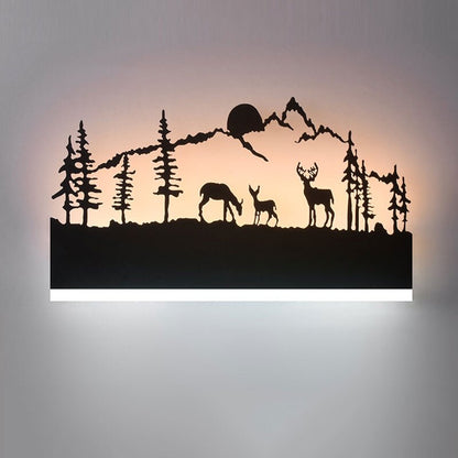 Modern LED Wall Light & Art Decoration