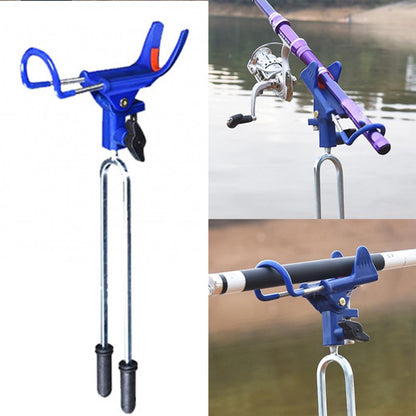 Collapsible Metal Fishing Rod Storage Rack