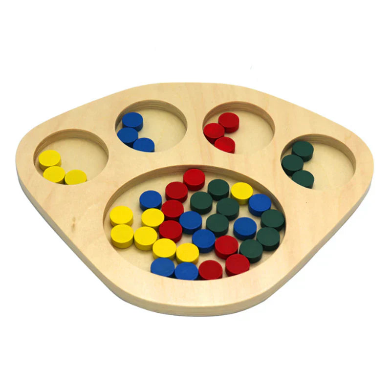 Fesara ColorSorter - Wooden Puzzle Toy