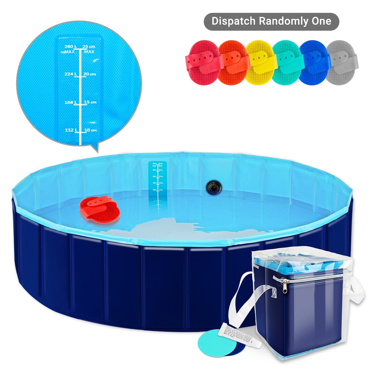 Portable Pet Pool for Kids and Dogs