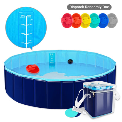 Portable Pet Pool for Kids and Dogs