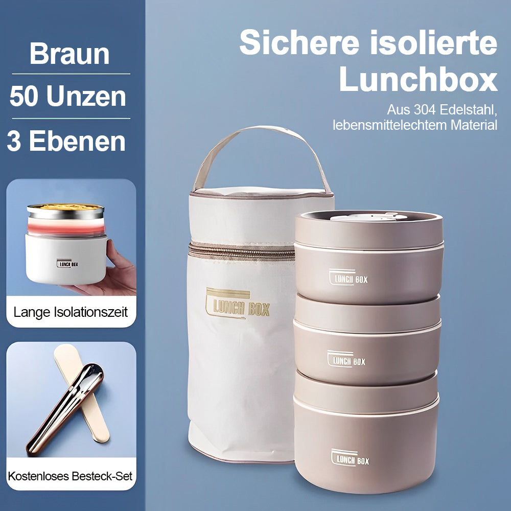Thermal Insulated Food Container Lunch Kit