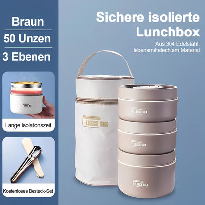 Thermal Insulated Food Container Lunch Kit