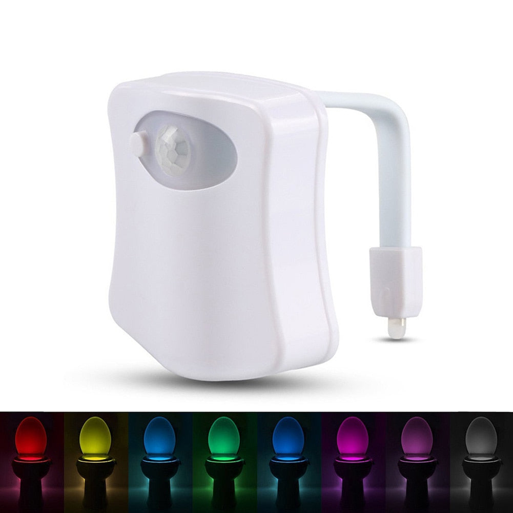 Bright Toilet Night Light with Motion Activated Sensor