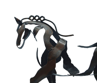 Unique Iron Horse Figurine Decoration