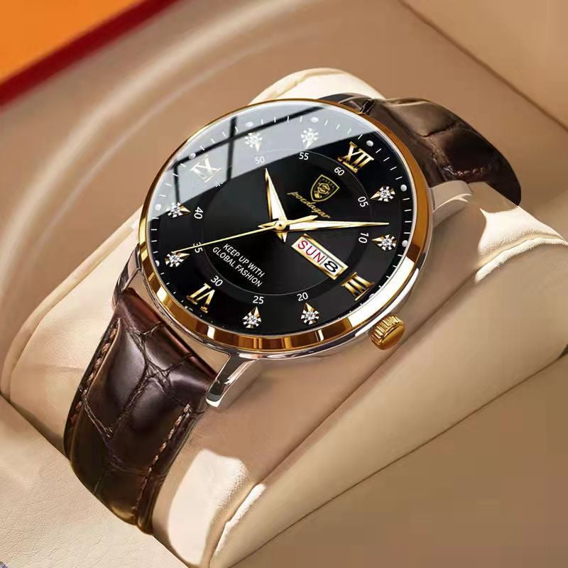 Men's Durable Glow Watch - Stainless Steel Sport Design - Fesara