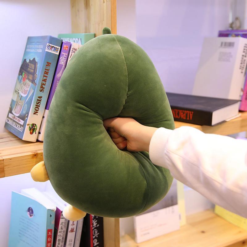 Plush Green Avocado Hug Pillow Gift