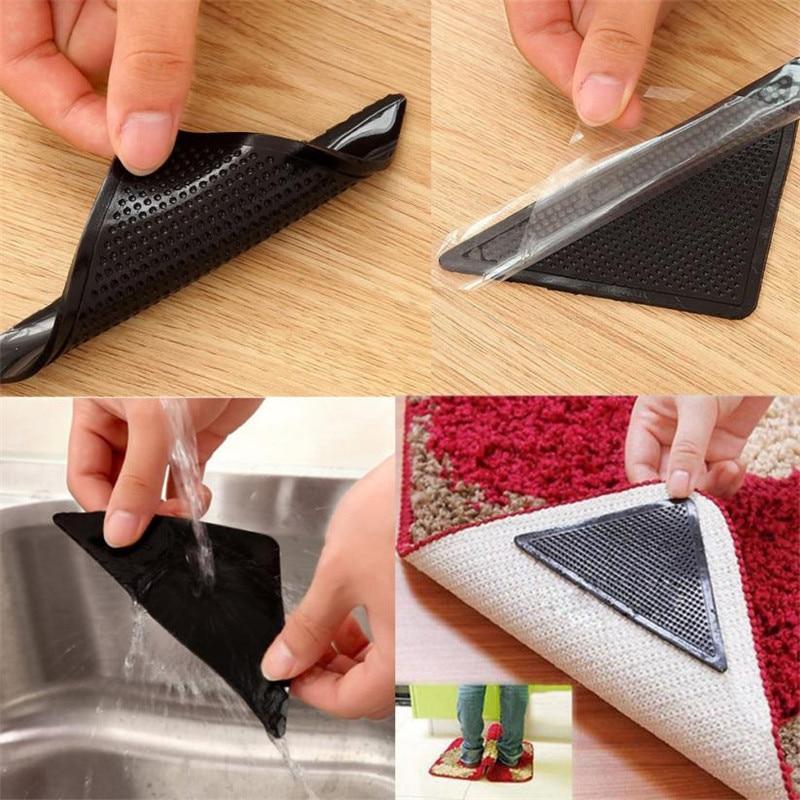 Premium 4 Piece Anti Slip Rug Underlay