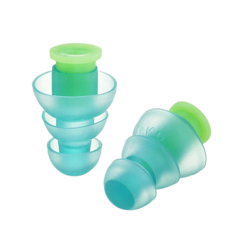 Comfortable Sound Blocking Reusable Earplugs - Fesara