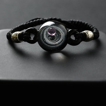 Colorful Galaxy Beaded Wrist Bracelet
