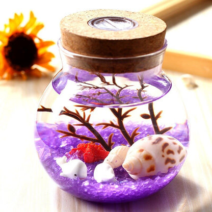Colorful 3D LED Table Lamp with DIY Landscape