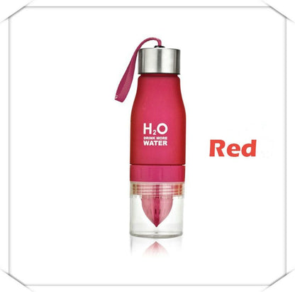 Flavor Infusion Water Bottle with Fruit Strainer