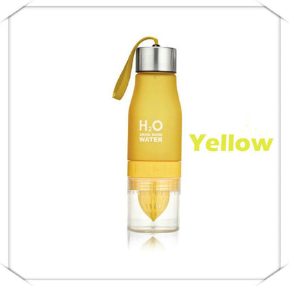 Flavor Infusion Water Bottle with Fruit Strainer