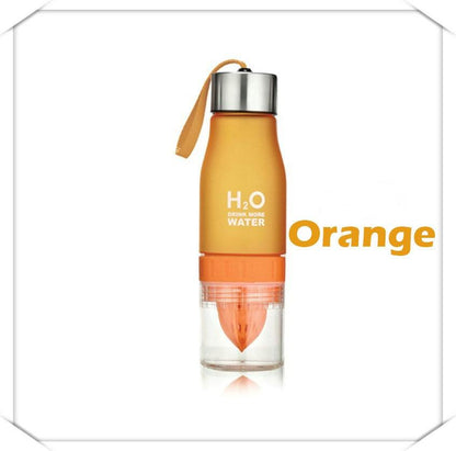 Flavor Infusion Water Bottle with Fruit Strainer