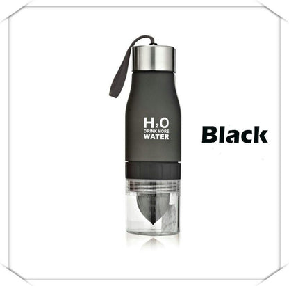 Flavor Infusion Water Bottle with Fruit Strainer