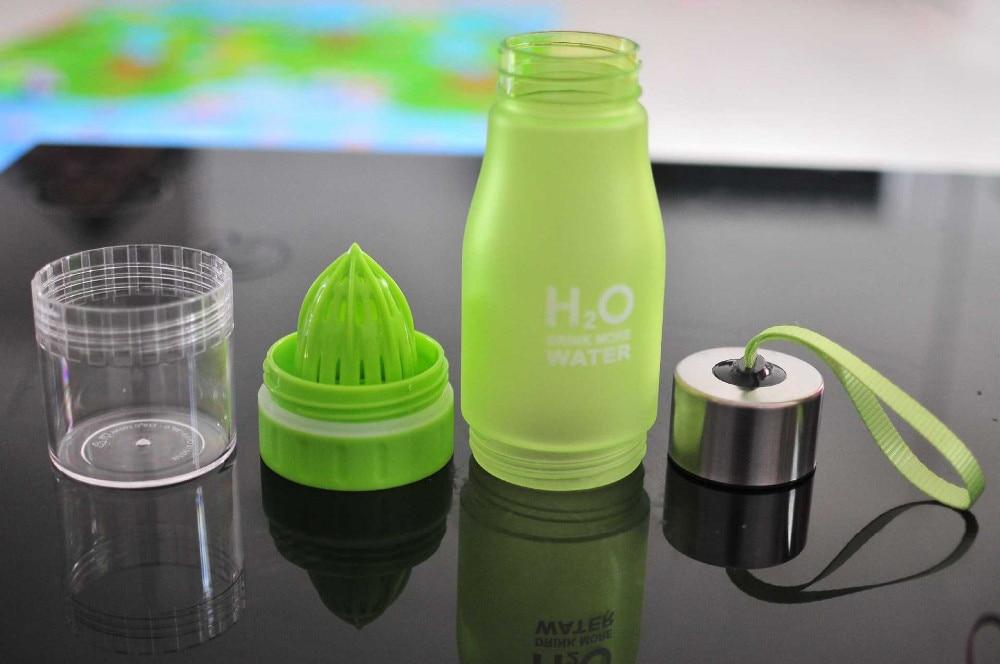 Flavor Infusion Water Bottle with Fruit Strainer