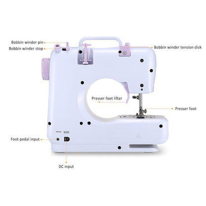 Portable Compact Sewing Machine 505 Mini