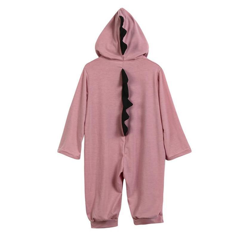 Cozy Dinosaur Baby Romper Suit