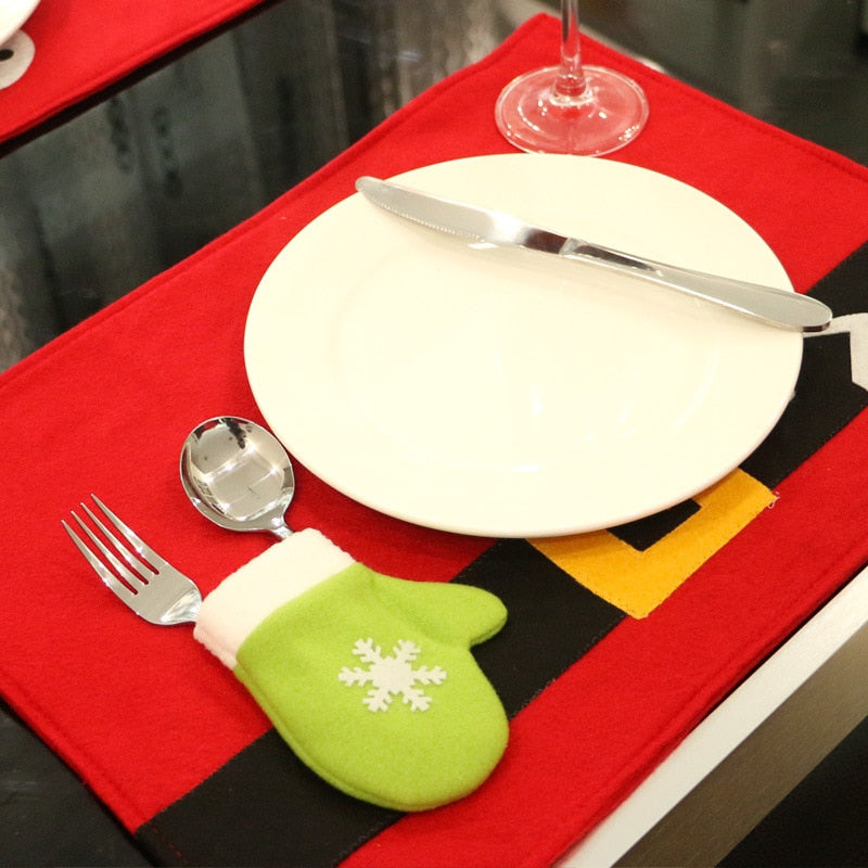 Funny Christmas Santa Table Mats
