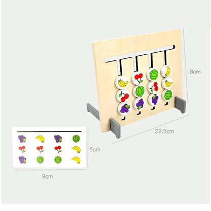 Wooden Learning Puzzle Toy for Kids Cognitive Development